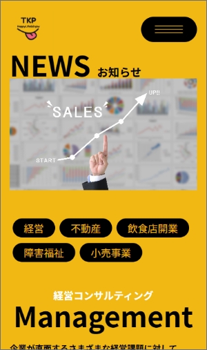 株式会社TKP事業概要SP版画像